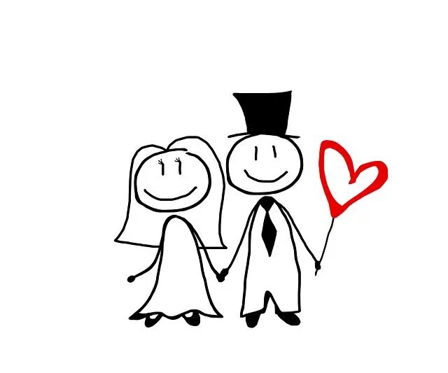 Картинки на годовщину свадьбы для печати Download Newlyweds Love Marriage Royalty-Free Stock Illustration Image Marriage,