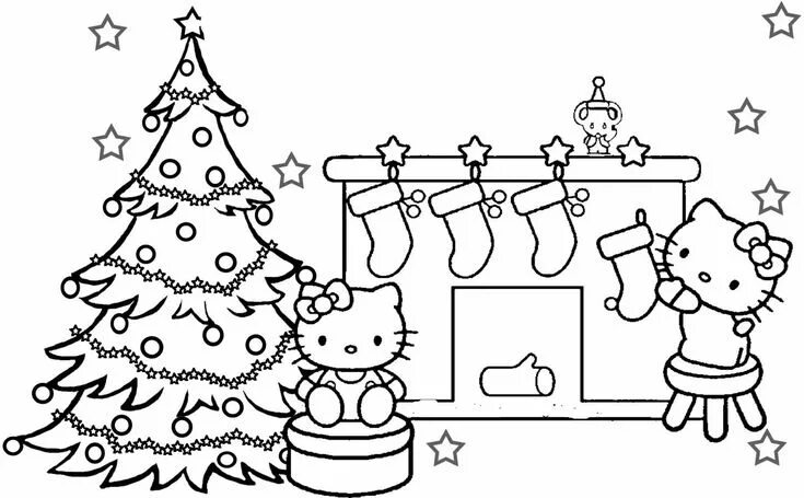 Картинки на новый год распечатать 27+ Great Picture of Christmas Coloring Pages To Print Free - entitlementtrap.co