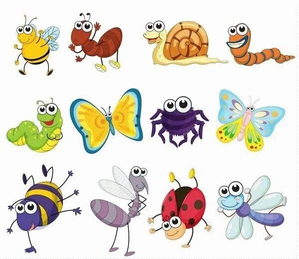 Картинки насекомые животные для детей Новости Insects theme, Clip art, Insect clipart