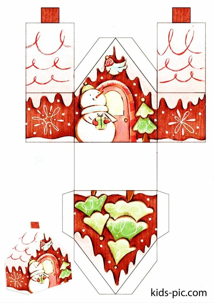 Картинки новый год из бумаги шаблоны пряничных домиков для вырезания из бумаги распечатать Christmas paper cr