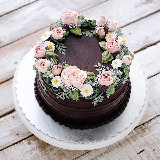 Картинки оформления тортов 30 Most Beautiful Cakes In The World Lovika #Flower #Desserts #Design Cake decor