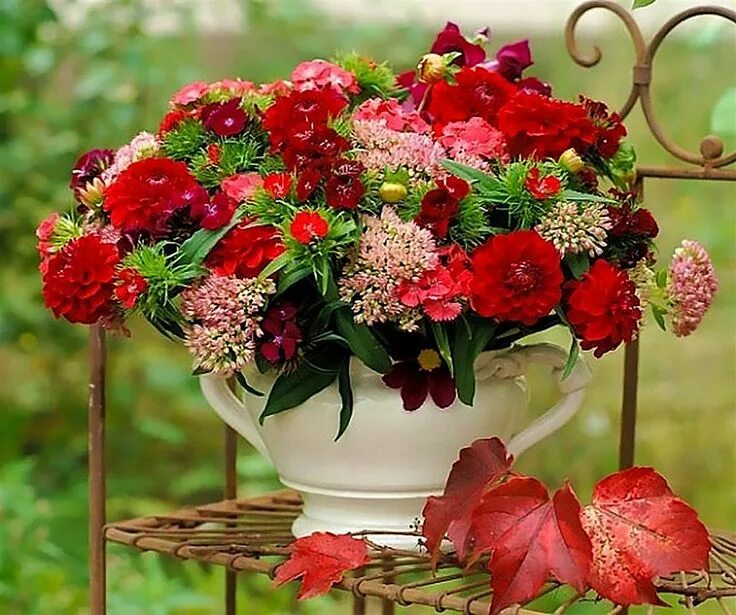 Картинки осени с букетами добрыми пожеланиями Pin di Наталья su Цветы2 Bellissimi fiori, Composizioni floreali, Fiori