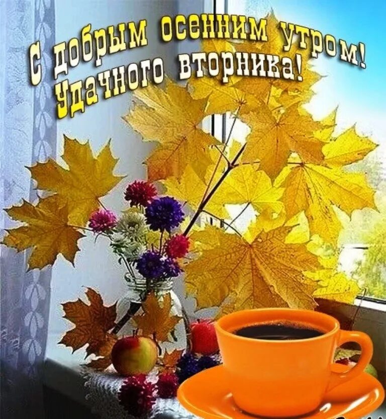 Картинки осенние с пожеланиями бесплатно добрым С ДОБРЫМ ОСЕННИМ УТРОМ!!! ПРЕКРАСНОГО ТЕПЛОГО ДНЯ,ОТЛИЧНОГО НАСТРОЕНИЯ! ПУСТЬ УТ