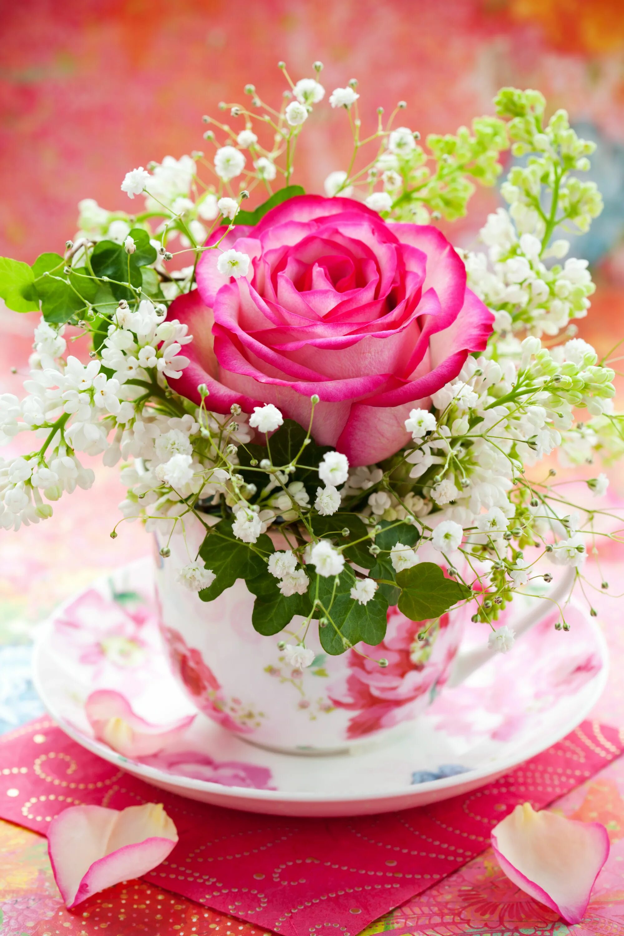 Картинки пожелания хорошего дня с цветами Décoration de fleurs, fleuriste, fleurs au choix du client, centre de table, Le 