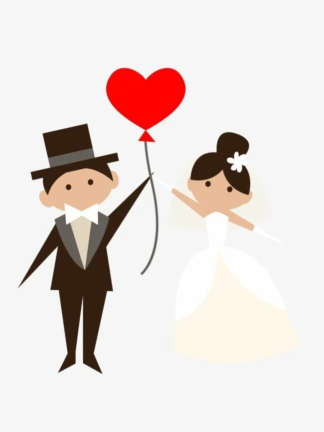 Картинки про свадьбу Pin by Maria Duran on Imagenes Wedding couple cartoon, Bride cartoon, Bride and 