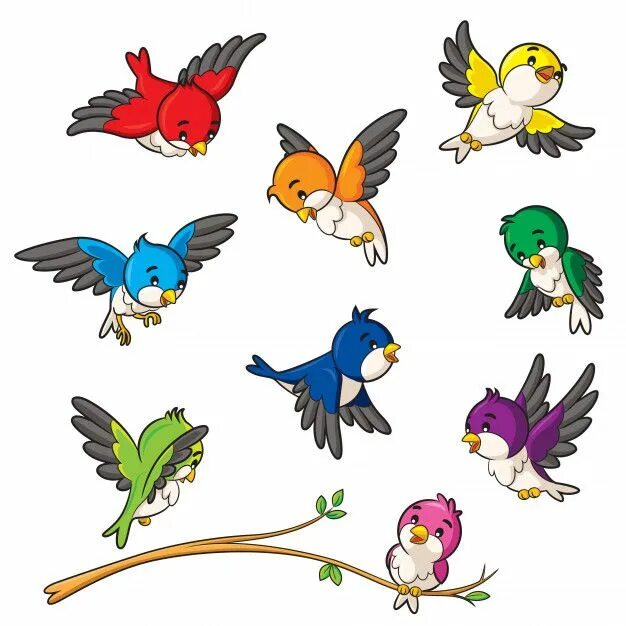 Картинки птичек для оформления в детском Pin by kamran asadi on Wallpaper backgrounds Cartoon bird drawing, Cartoon birds