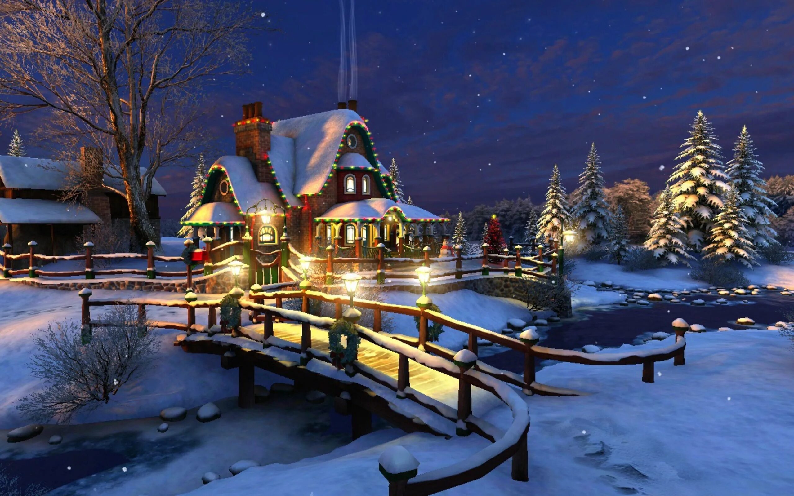 Картинки рабочий стол зима новый год Christmas house Christmas desktop wallpaper, Christmas desktop, Christmas wallpa