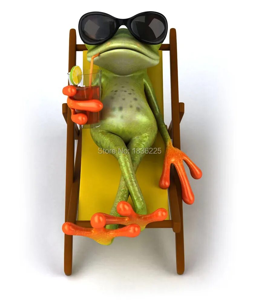 Картинки с днем отпуска прикольные мужчине art supplies handmade oil painting wall decoration wallpapers animal frog oil pa