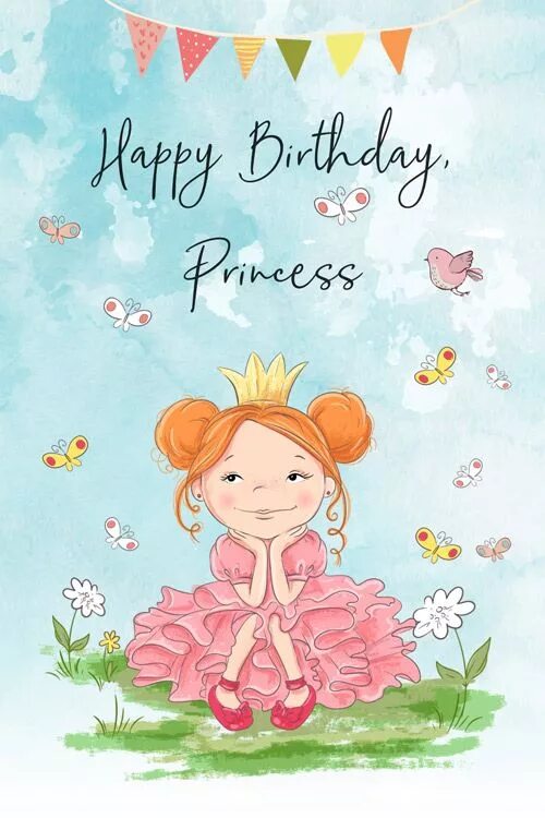 Картинки с днем рождения девочке 9 Happy Birthday, Princess! Girl to a Woman Happy birthday princess, Happy birthda
