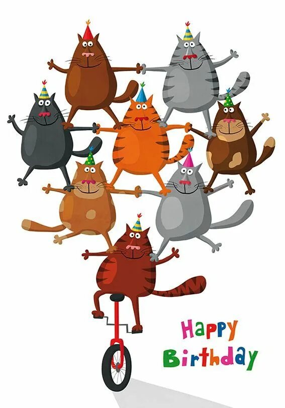 Картинки с днем рождения прикольные короткие Pin on День рождения, праздники Happy birthday cards, Birthday wishes greeting c