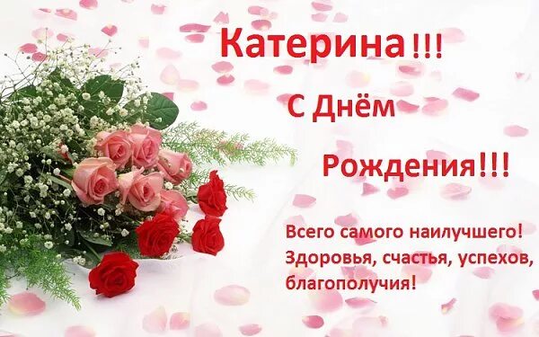Картинки с днем рождения женщине красивые катя С днем рождения, Катерина_2008! - Вопрос № 441726 на форуме - Бухонлайн