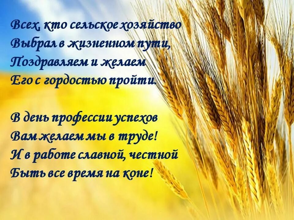 Картинки с днем сельхоз работника Музыкальная открытка ко Дню Работников Сельского хозяйства и перерабатываюшей пр