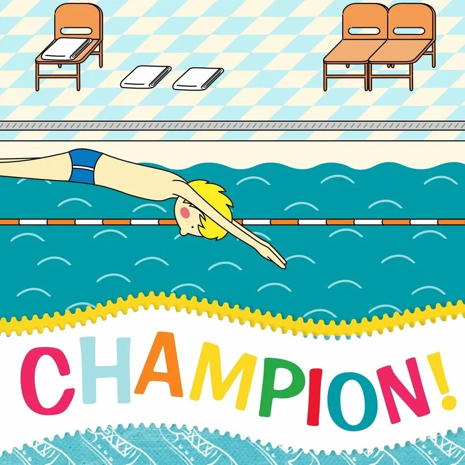 Картинки с днем учителя спорта плавание Swimmer in the pool as a graphic image free image download