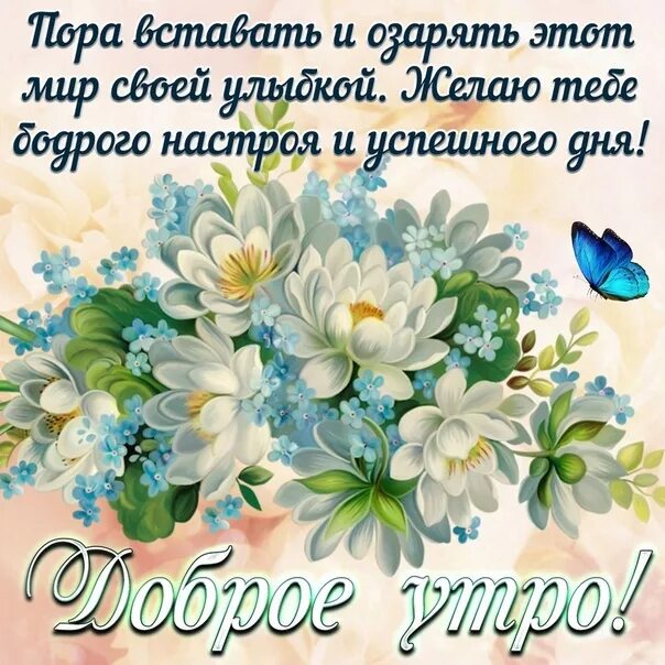 Картинки с добрыми пожеланиями родным Открытки с добрым утром с цветами (50 штук)