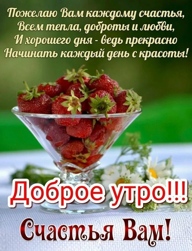 Картинки с пожеланиями здоровья и хорошего дня Летнее Утро доброе! Утренние цитаты, Доброе утро, Вкусная еда