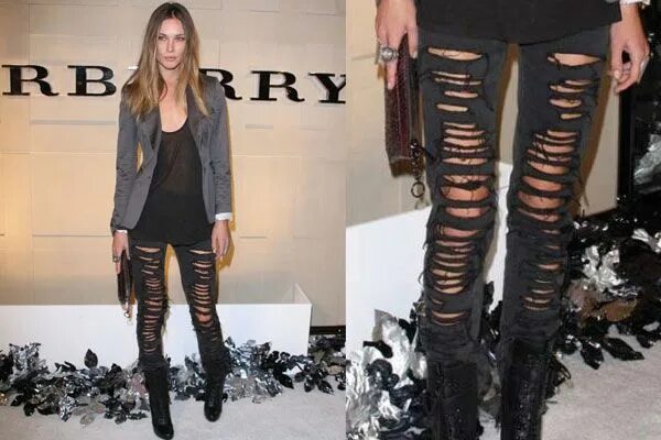 Картинки с рваной одеждой тренд Ripped jeans How to make ripped jeans, Fashion, Ripped jeans