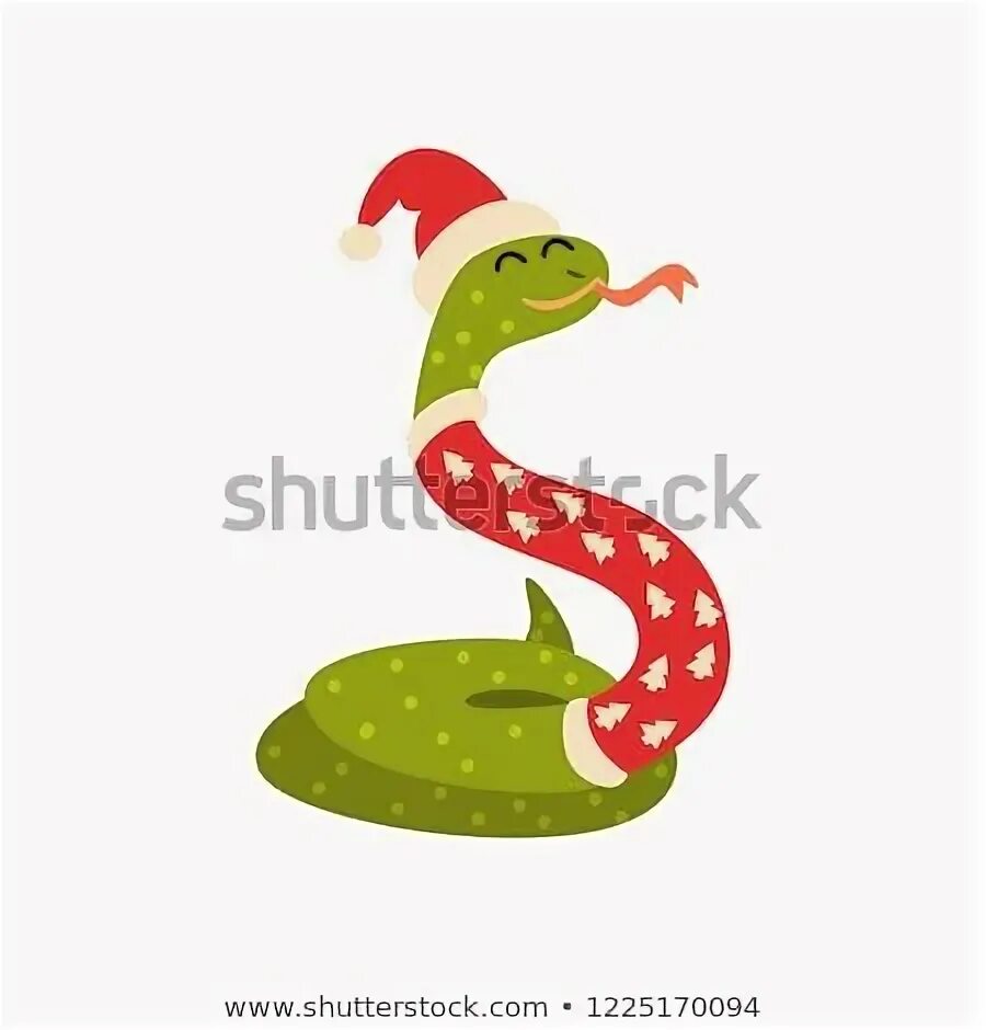 Картинки со змеей на новый год Snake Symbol New Year Cute Animal: стоковая векторная графика (без лицензионных 