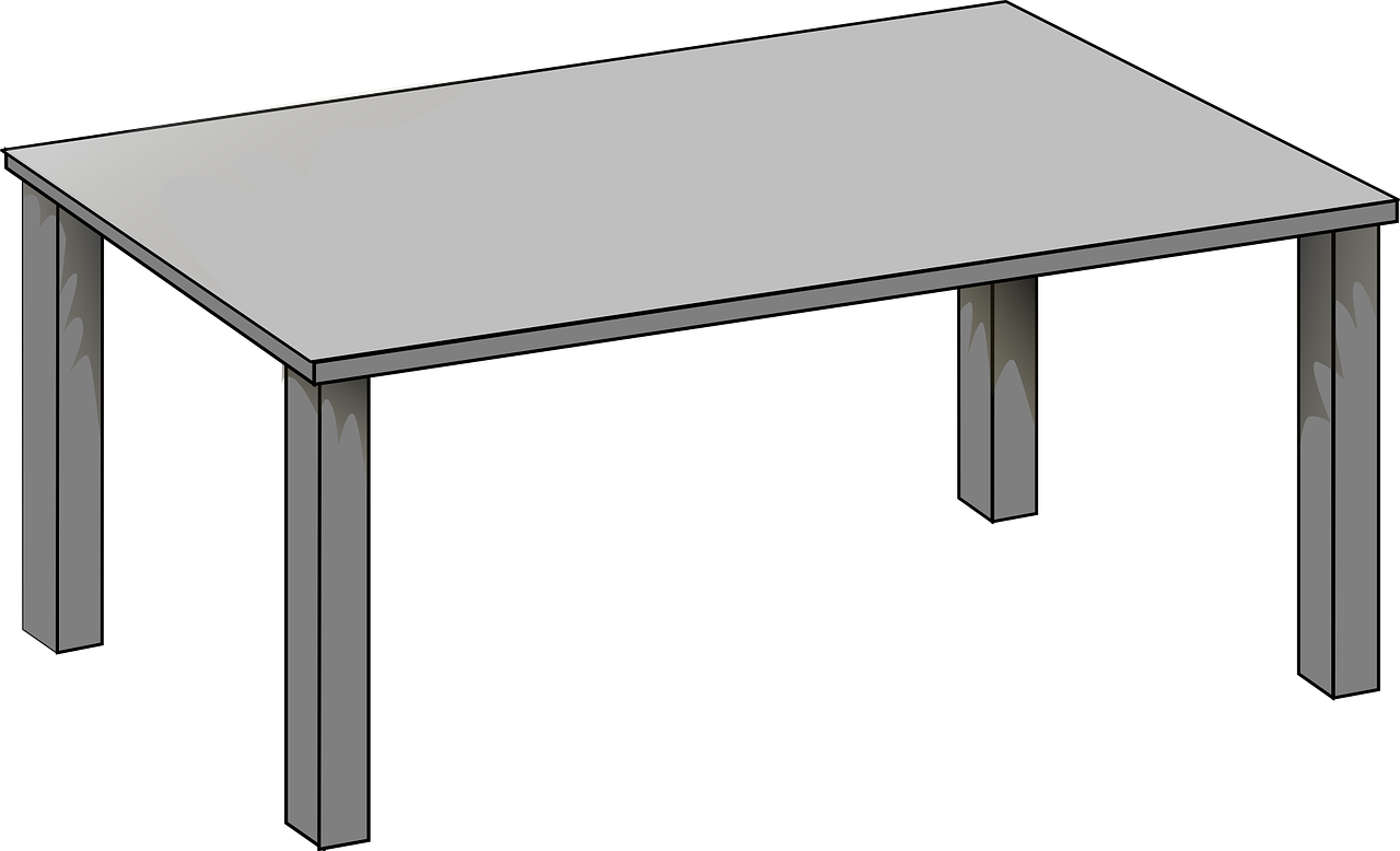 Картинки столов животных Things That Are Rectangle Clipart - (1280x778) Png Clipart Download