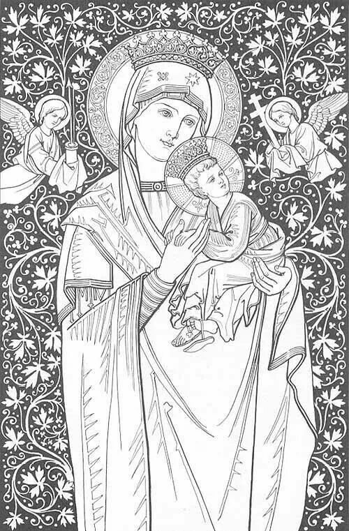 Картинки задания пресвятой богородице Pin on Ilustrações, cartões e gravuras