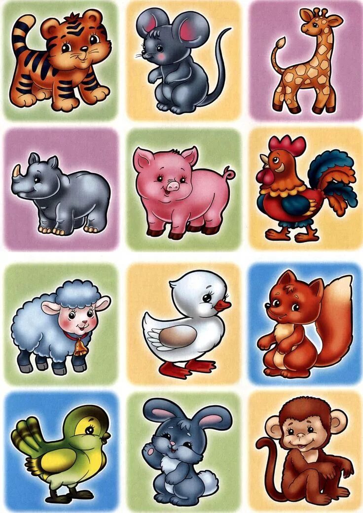 Картинки животных для детей картинки на шкафчики в детский сад Preschool activities, Kids and parenting, Car