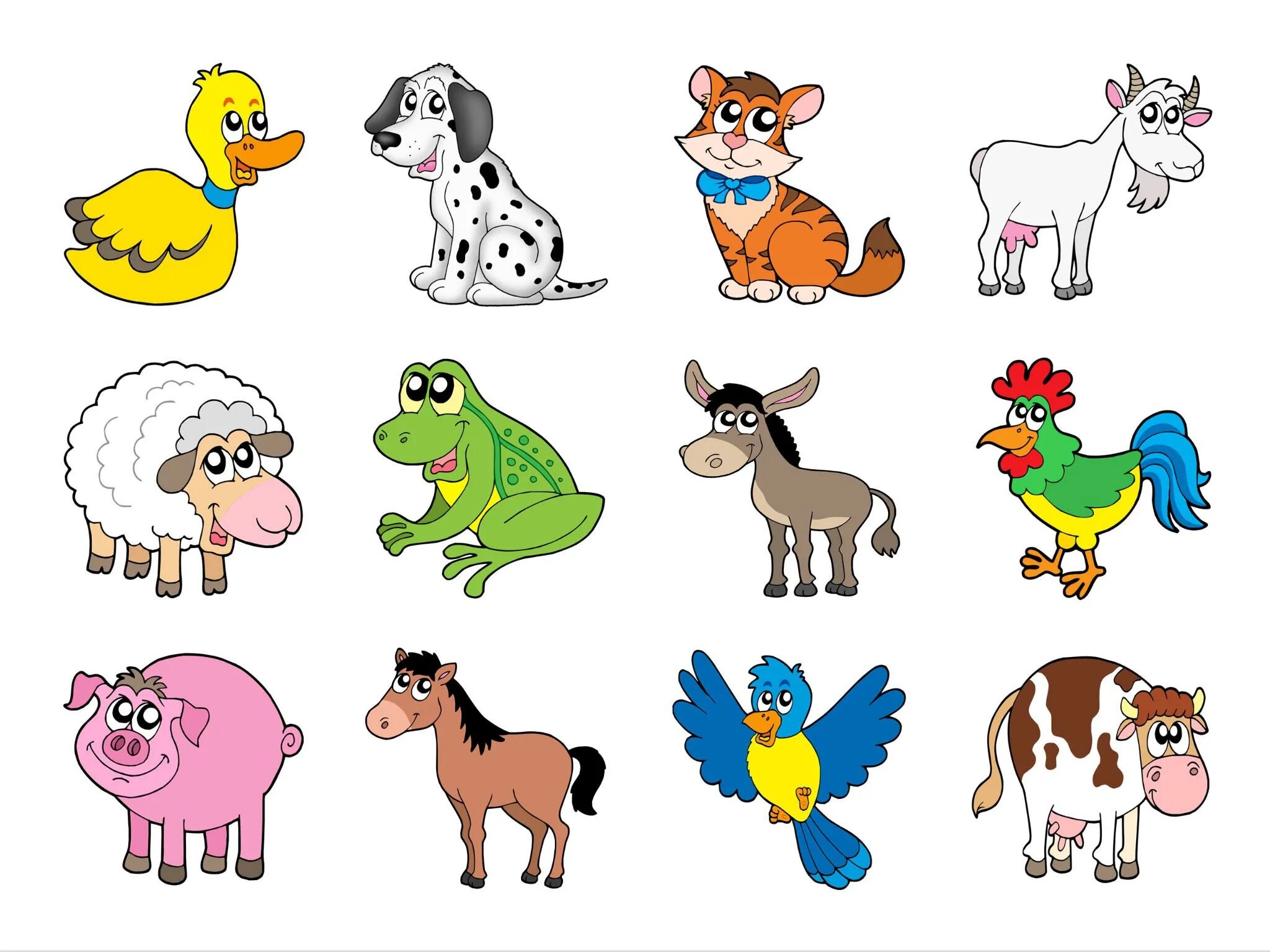 Картинки животных для малышей цветные Лучшие Игры, Такие Как Puzzle for Kids with animals sounds