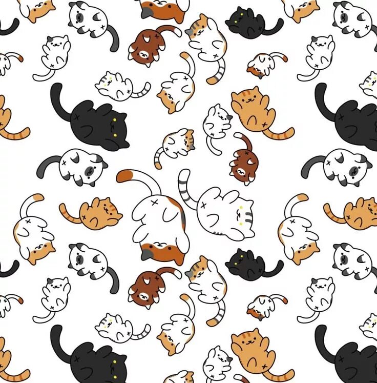 Картинки животных на фон neko atsume wall paper Meowoof Neko atsume, Cat drawing, Cute cats