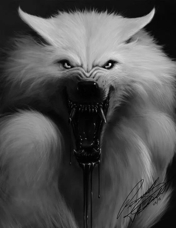 Картинки злых животных Pin de Jessica Sharp en werewolf/wolf pics Arte de lobos, Arte de furry, Licantr
