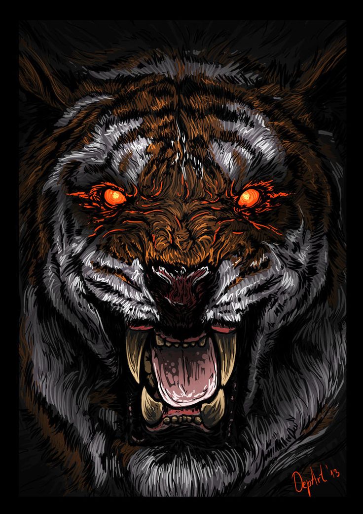 Картинки злых животных Tiger by Departedpro Fotos de animales salvajes, Antiguo arte egipcio, Fotografí