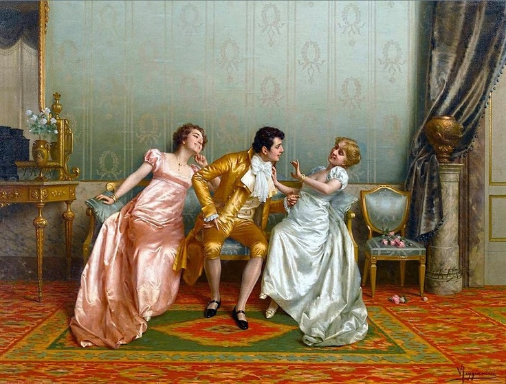 Картины 19 века фото Pin de Nagy Monika (Isabo) en Vittorio Reggianini art Pinturas victorianas, Pint