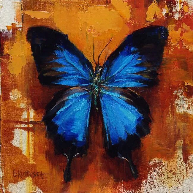 Картины бабочек фото 26th Annual Holiday Miniatures Show @ Abend Gallery Butterfly art painting, Art 