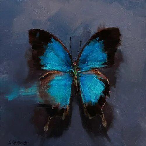 Картины бабочек фото Still Life - Lindsey Kustusch Butterfly art painting, Art painting, Beautiful ab