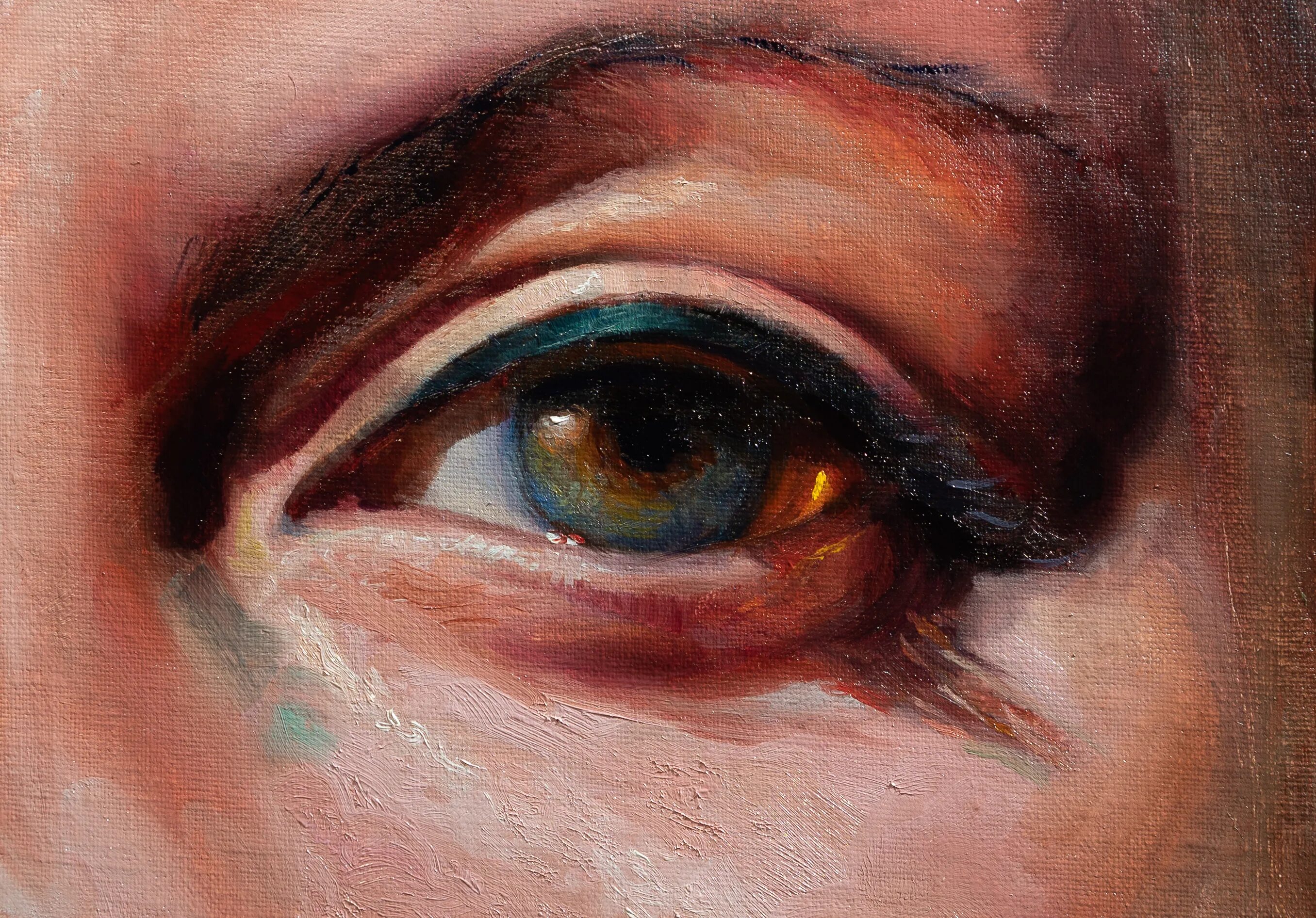 Картины глаз фото Oil painting of an eye (+STEPS) by arthurgain - Actifit