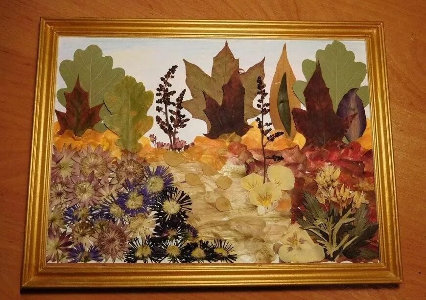 Картины из листьев своими руками фото Картина из листьев. 2023, Кукморский район - дата и место проведения, программа 