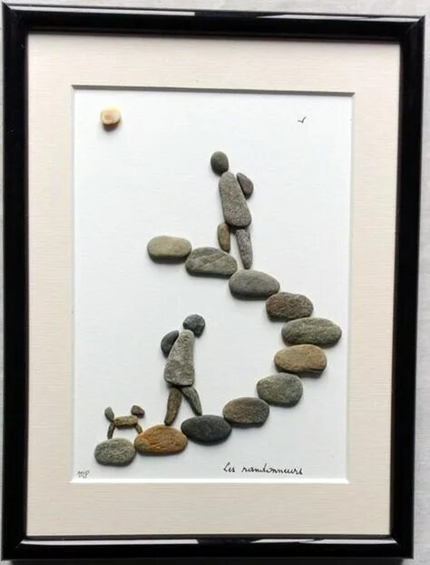 Картины из морских камушков своими руками фото Top 10 decorative stones ideas and inspiration