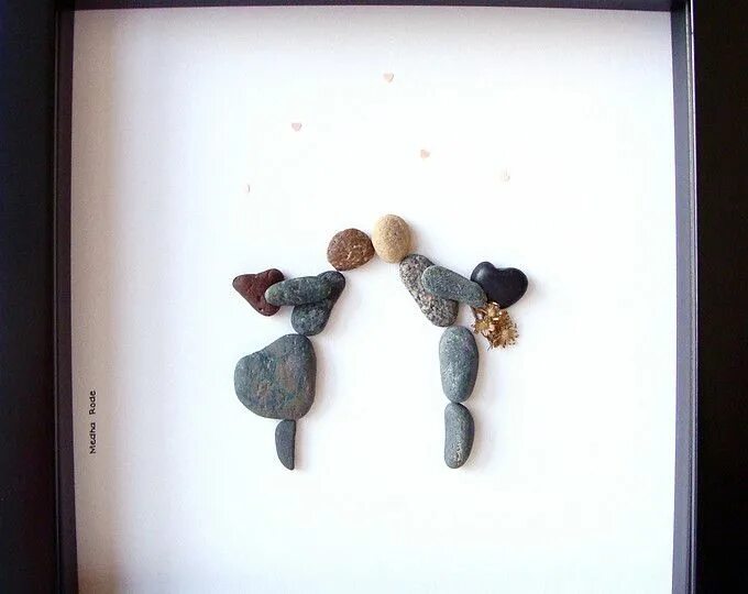 Картины из морских камушков своими руками фото Browse unique items from MedhaRode on Etsy, a global marketplace of handmade, vi