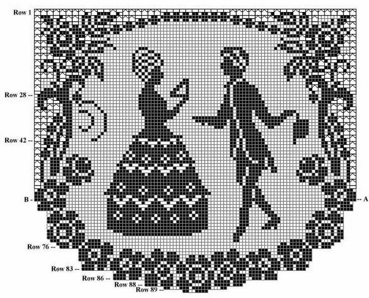 Картины крючком со схемами и описанием Crochet patterns, Cross stitch embroidery, Cross stitch silhouette