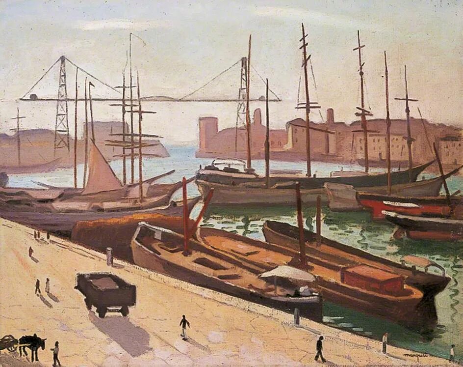 Картины марке фото Файл:Le port de Marseille, France Albert Marquet (1916).jpg - Википедия