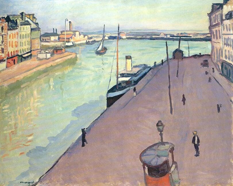 Картины марке фото Файл:Le Havre Albert Marquet (1911).jpg - Википедия