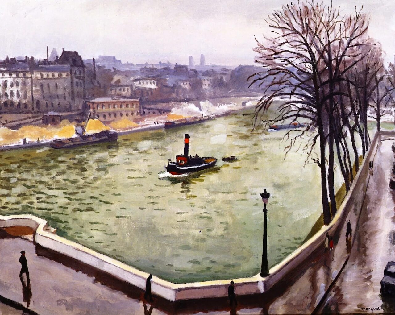 Картины марке фото Файл:The Seine at Paris 1914-1915.jpg - Википедия