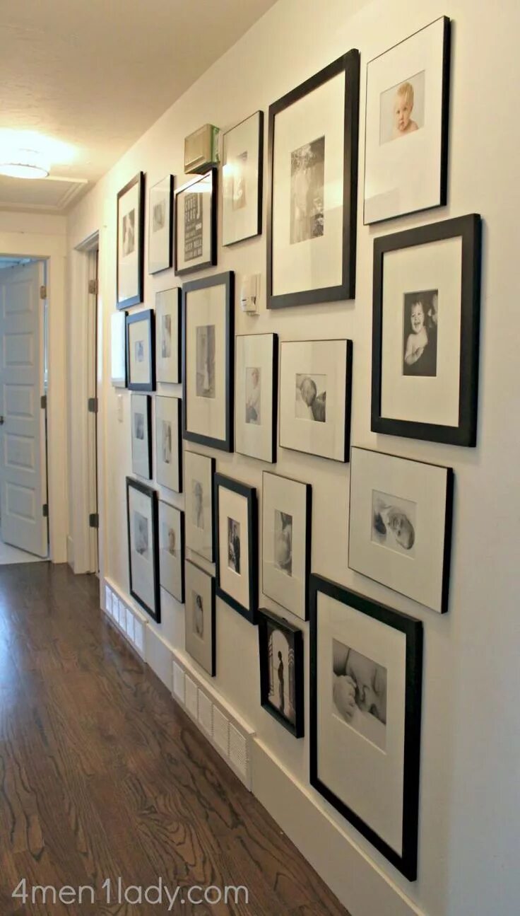 Картины на стене в прихожей фото itechgo.com Gallery wall bedroom, Wall decor bedroom, Gallery wall