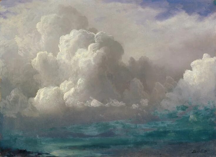 Картины облака фото Albert Bierstadt (American, 1830-1902), Storm Clouds, c.1880. Albert bierstadt, 