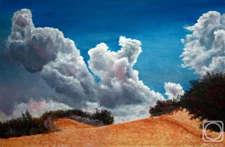 Картины облака фото Painting "Clouds" - buy on ArtNow.ru