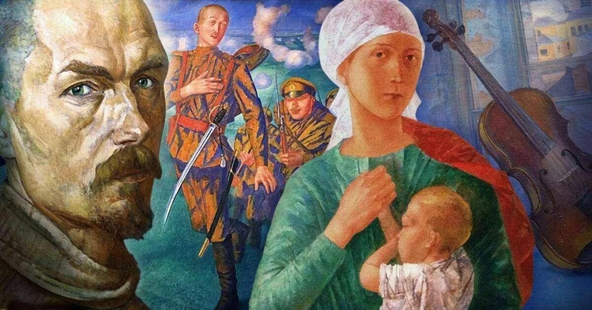 Картины петрова водкина фото Яркий представитель русского символизма" 2023, Каменский район - дата и место пр