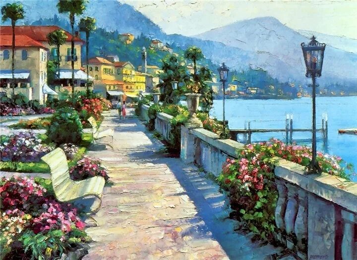 Картины по фото симферополь Artist Howard Behrens / sunny summer .. Comments: LiveInternet - Russian Service