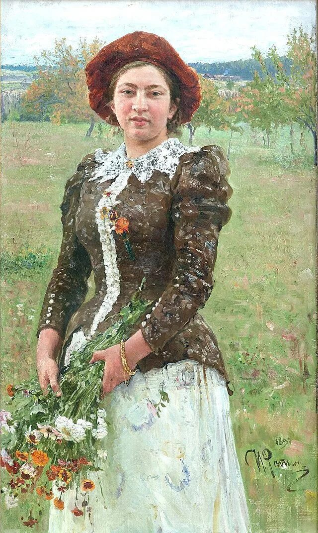 Картины репина фото самые знаменитые Файл:Repin bouquet.jpg - Вікіпедія