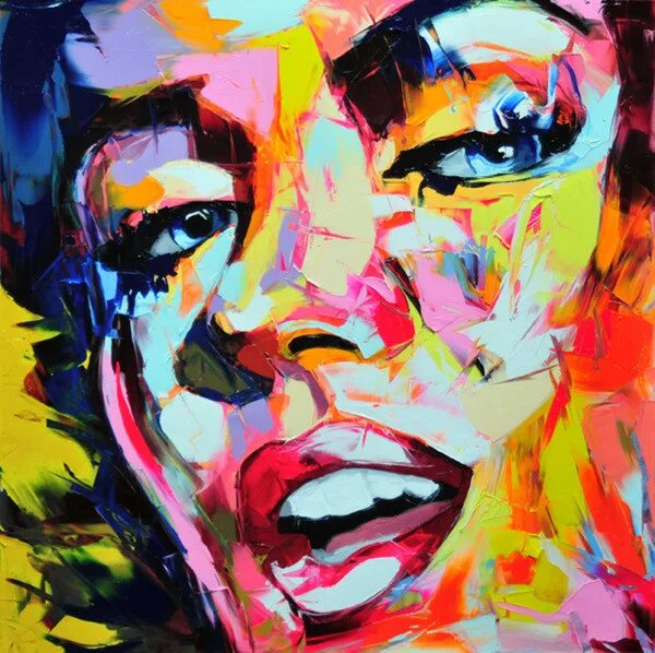 Картины в стиле арт фото Francoise Nielly Oil Paintings