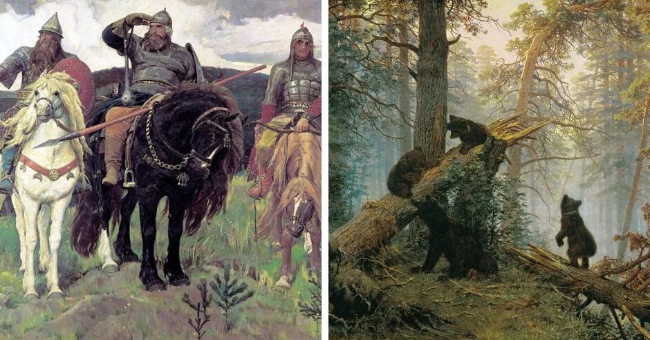 Картины васнецова с названиями самые знаменитые фото Секреты пяти самых загадочных полотен Третьяковки