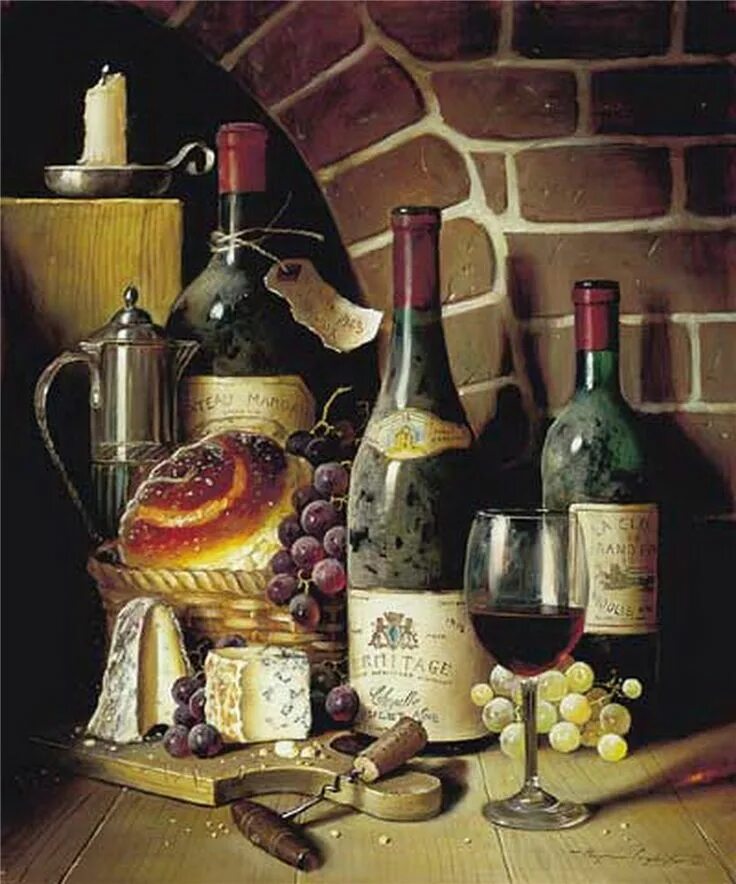 Картины вином фото Wine wall art, Wine painting, Wine