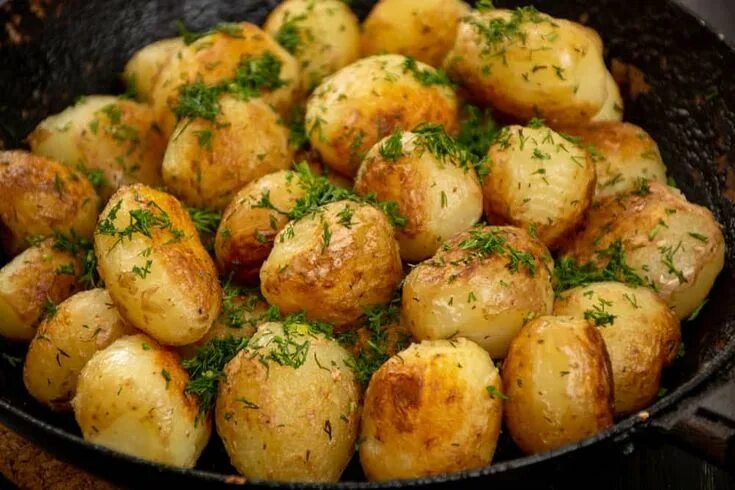 Картофель бейби фото Instant Pot Baby Potatoes - Corrie Cooks Recept Eten en drinken, Eten