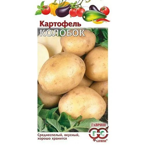 Картофель колобок описание сорта фото Картофель Колобок Гавриш (91710): купить семена почтой в России интернет-магазин